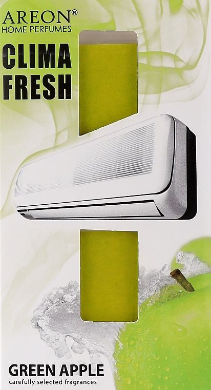 Ароматизатор для кондиціонера - Areon Home Perfume Clima Fresh Green Apple — фото N1