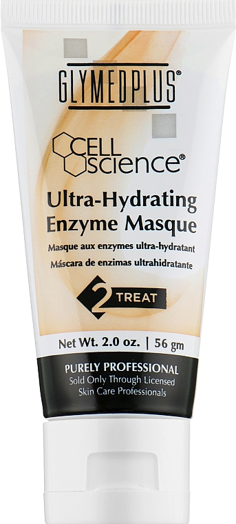 Ультразволожуюча маска для обличчя з ензимами - GlyMed Plus Cell Science Ultra-Hydrating Enzyme Masque — фото N2