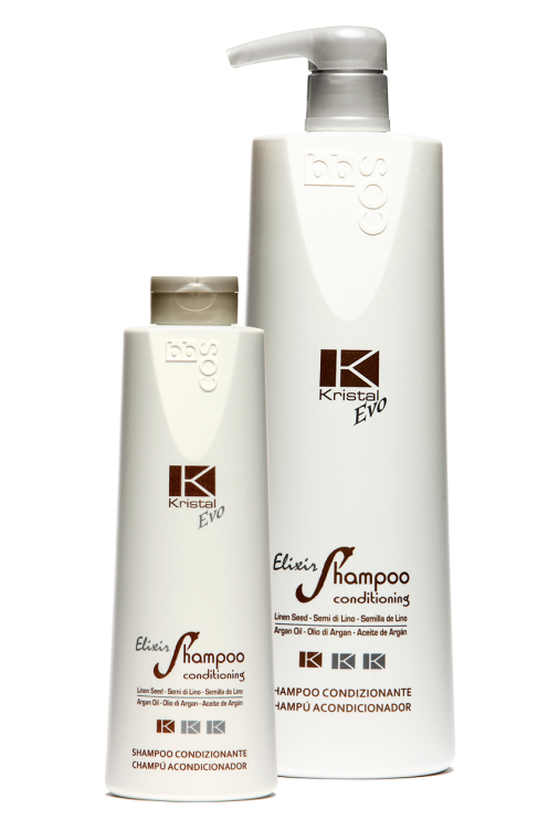 Еліксир-шампунь-кондиціонер - BBcos Kristal Evo Elixir Shampoo Conditioning — фото N3