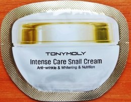 Духи, Парфюмерия, косметика Улиточный крем для лица - Tony Moly Intense Care Snail Cream4 (пробник)