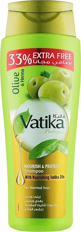 Питательный шампунь для волос - Dabur Vatika Virgin Olive Nourishing Shampoo — фото N5