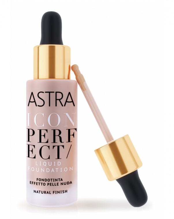 Жидкая тональная основа - Astra Make-Up Icon Perfect Liquid Foundation