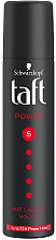 Лак для волосся "Power. Кофеїн", мегафіксація - Taft Caffeine Power 5 Hairspray — фото N2