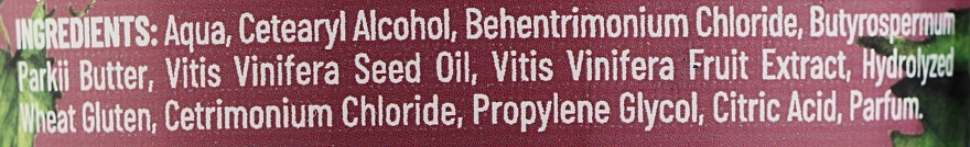 Кондиционер "Виноград" для вьющихся и волнистых волос - Barwa Natural Grape Conditioner — фото N2