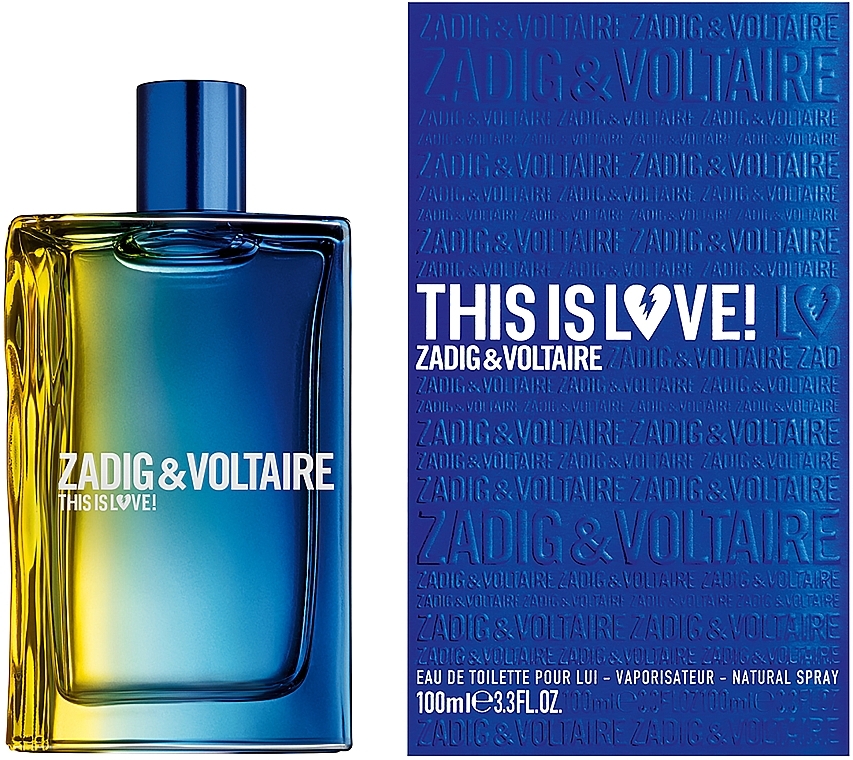 Zadig & Voltaire This is Love! for Him - Туалетная вода — фото N2
