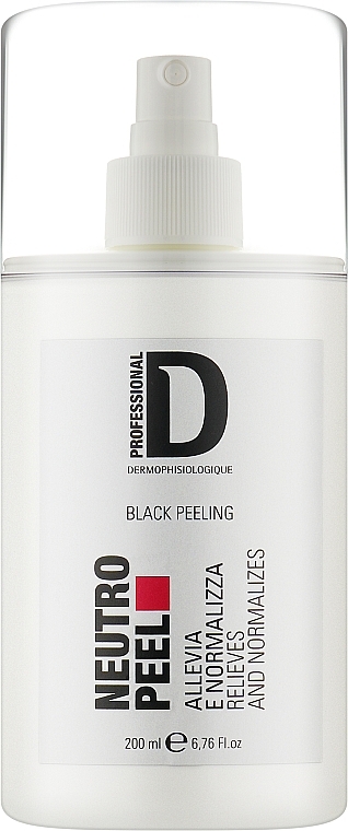 Нейтралізатор пілінгу - Dermophisiologique Black Peeling Neutro Peel — фото N1