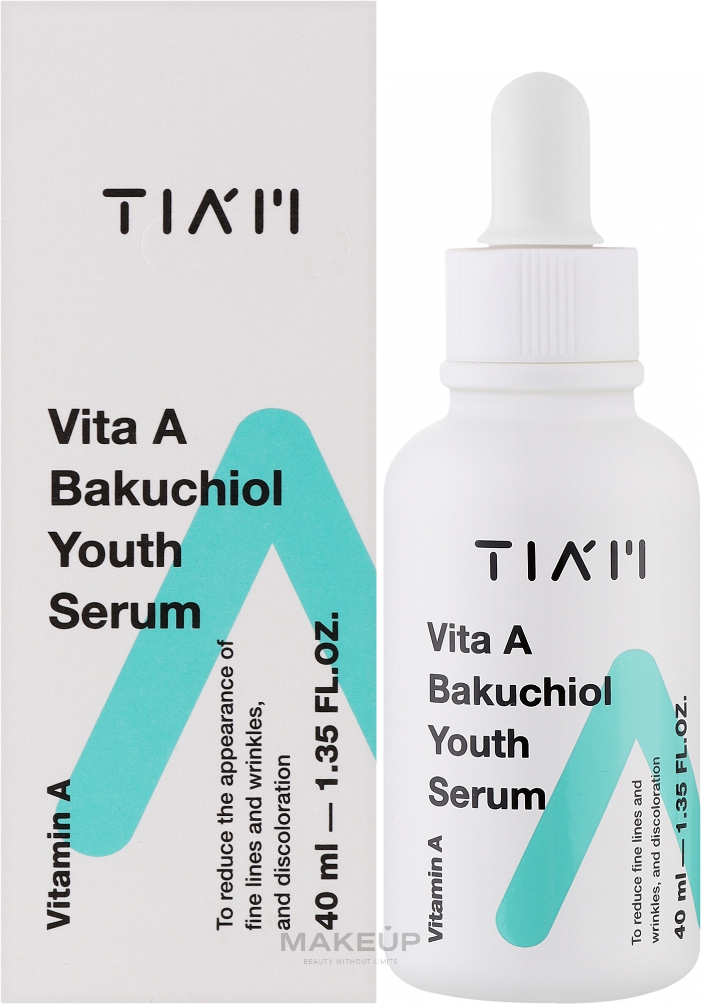 Омолоджувальна сироватка з бакучіолом - Tiam Vita A Bakuchiol Youth Serum — фото 40ml