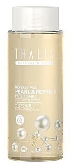 Відновлювальний антивіковий тонік для обличчя з пептидами і гіалуроновою кислотою - Thalia Pearl&Peptide Face Tonic — фото N3