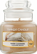 Духи, Парфюмерия, косметика Ароматическая свеча в банке "Теплый кашемир" - Yankee Candle Warm Cashmere