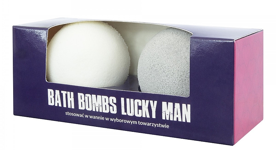 Набір - LaQ Bath Bombs Lucky Man(bath/bomb/120g*2) — фото N1