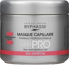 Парфумерія, косметика Маска для гладкості і блиску волосся - Byphasse Hair Mask Pro Liss Extreme