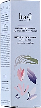 Натуральний еліксир для обличчя - Hagi Natural Face Elixir Anti-aging — фото N1