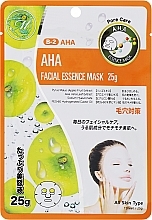 Парфумерія, косметика Тканинна маска для обличчя з AHA-кислотами - Mitomo 512 Sheet Mask