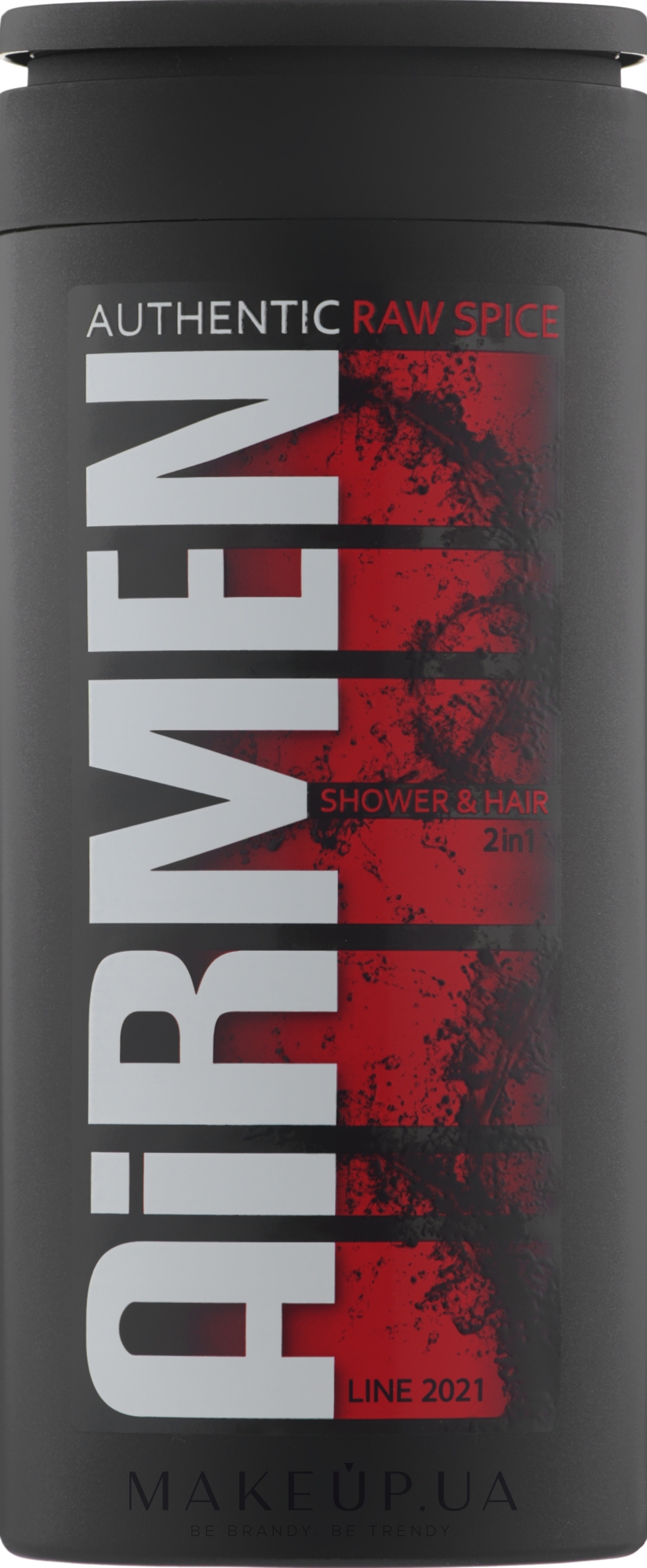 Гель для душу й шампунь 2в1 "Свіжа пряність" - Authentic Toya Aroma Airmen Raw Spice Shower & Hair — фото 400ml