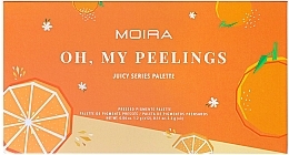 Палетка теней для век - Moira Oh, My Peelings Pressed Pigments Palette — фото N2