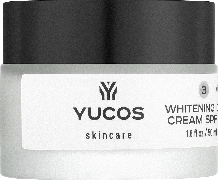 Відбілювальний крем для обличчя, SPF 30 - Yucos Whitening Day Cream SPF 30 — фото N1