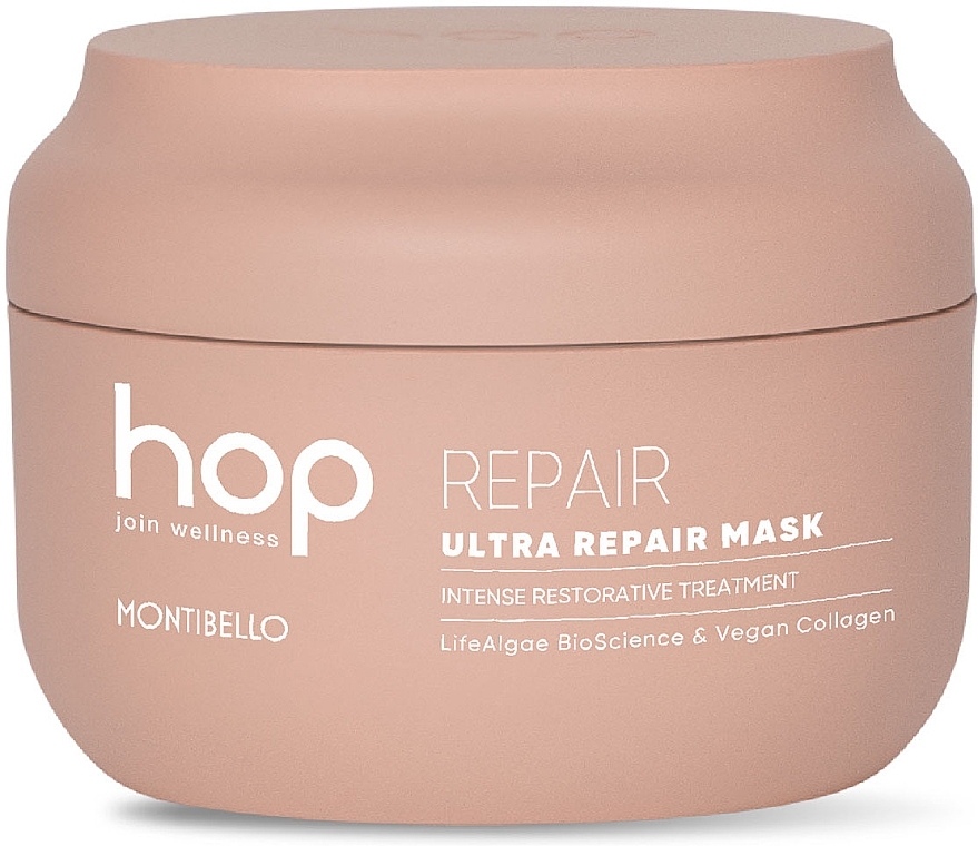 Восстанавливающая маска для сухих и поврежденных волос - Montibello HOP Ultra Repair Mask — фото N1
