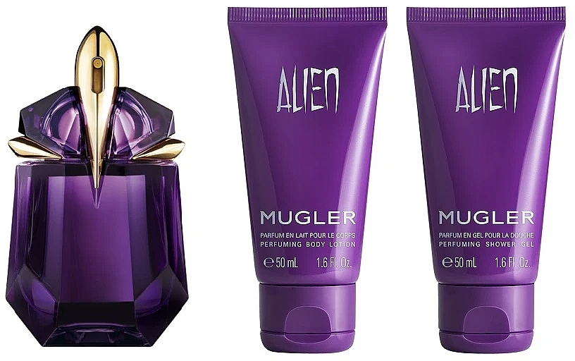 Mugler Alien - Набор (edp/30ml + b/lot/50ml + sh/gel/50ml) — фото N2