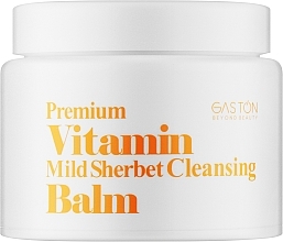 Гидрофильный бальзам - Gaston Premium Vitamin Mild Sherbet Cleansing Balm — фото N1