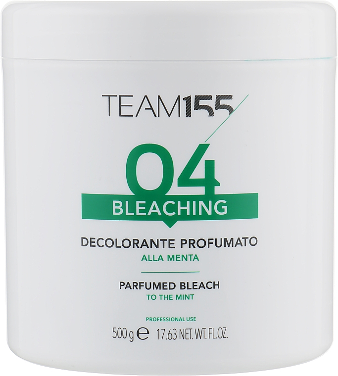 Парфюмированный порошок для волос - Team 155 Bleaching Powder To Mint — фото N1