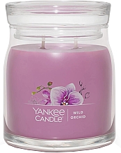 Ароматическая свеча в банке "Дикая орхидея", 2 фителя - Yankee Candle Wild Orchid — фото N1