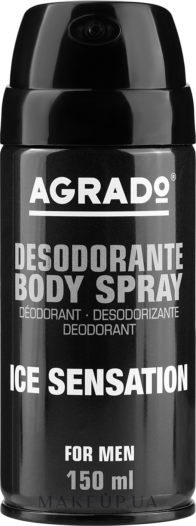 Дезодорант-спрей "Ледяная сенсация" - Agrado Ice Sensation Deodorant — фото 150ml