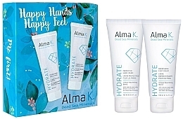 Набір для догляду за руками й ступнями - Alma K. Happy Hands Happy Feet Kit (h/cr/100ml + f/cr/100ml) — фото N3