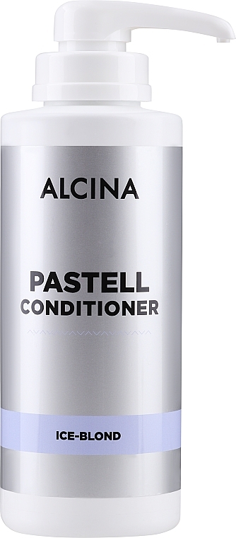 Кондиціонер для догляду та відновлення кольору світлого волосся - Alcina Pastell Ice-Blond Conditioner — фото N3