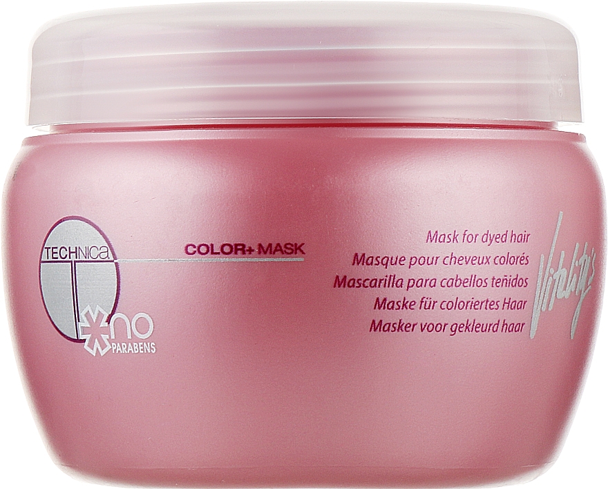 Маска для догляду за фарбованим волоссям - vitality's Technica Color+ Mask — фото N1