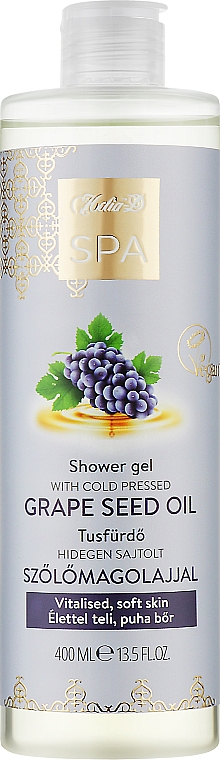 Гель для душа с маслом виноградных косточек холодного отжима - Helia-D Spa Massage & Shower Gel