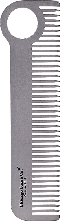 Расческа для волос - Chicago Comb Co CHICA-1-CF Model № 1 Carbon Fiber — фото N3