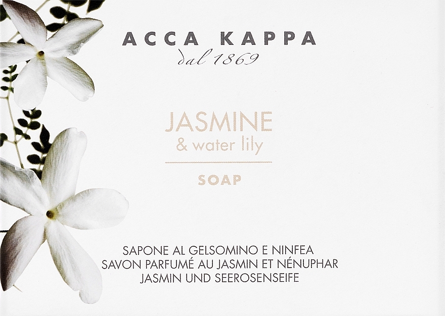 Acca Kappa Jasmine & Water Lily - Мыло — фото N1