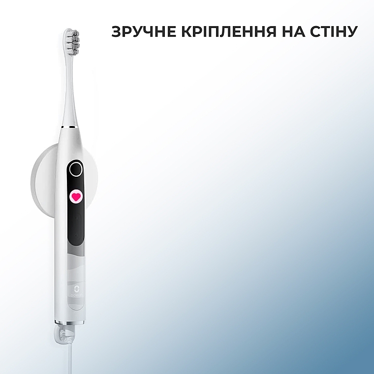 Электрическая зубная щетка Oclean X10 Grey - Oclean X10 Electric Toothbrush Grey — фото N9