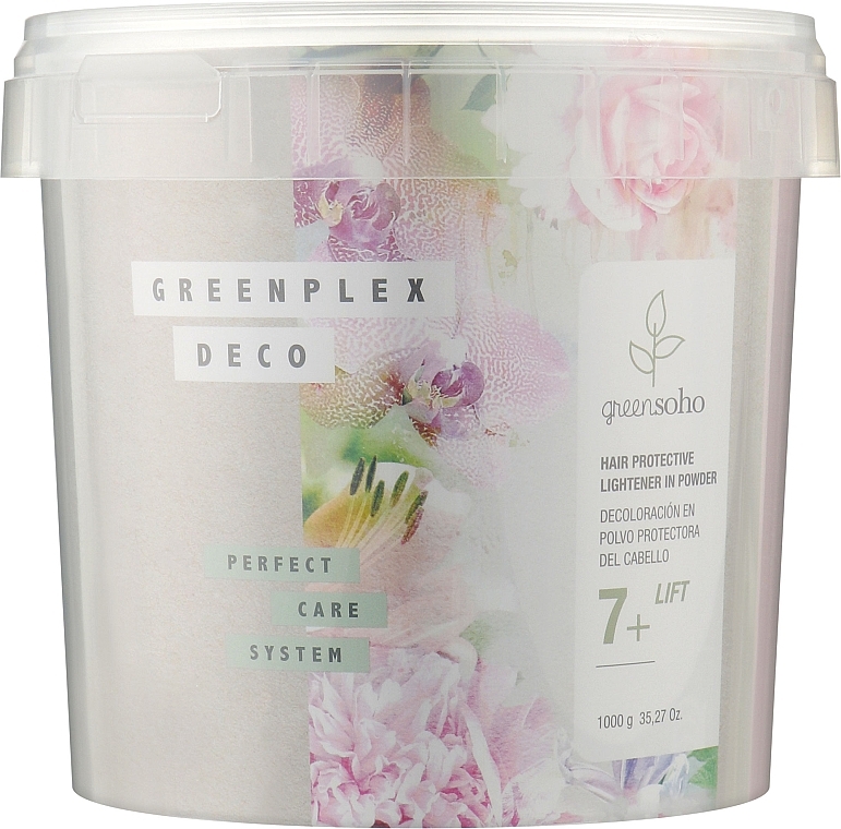 Порошок для висвітлення волосся - GreenSoho Greenplex Hair Protective Lightener in Powder — фото N1