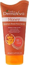 Духи, Парфюмерия, косметика Скраб для лица с медом - Dabur Vatika DermoViva Honey Moisture Boost Face Scrub