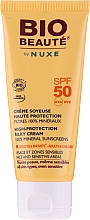 Духи, Парфюмерия, косметика Солнцезащитный шелковистый крем SPF50 - Nuxe Bio Beaute Sunscreens Cream