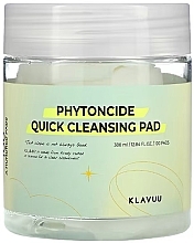Духи, Парфюмерия, косметика Очищающие подушечки для лица с фитонцидами - Klavuu Phytoncide Quick Cleansing Pad