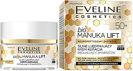 Духи, Парфюмерия, косметика Антивозрастной подтягивающий крем для лица - Eveline Cosmetics Bio Manuka Bee Lift-tox 50+