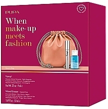 Набор - Pupa Vamp! Mascara & Wand Eraser (mascara/9ml + makeup/remover/50ml + backpack) — фото N2