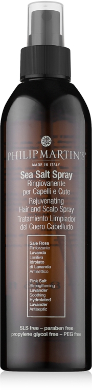 Солевой спрей для волос - Philip Martin's Sea Salt Spray — фото N3