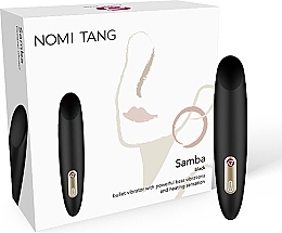 Компактный вибратор, черный - Nomi Tang Samba Mini Warmed Bullet Vibrator Black — фото N5