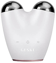 Микротоковый массажер для лица 6в1, белый - Geske MicroCurrent Face Lifter 6in1 White — фото N2