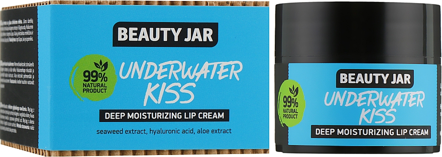 УЦЕНКА Увлажняющий крем для губ "Underwater Kiss" - Beauty Jar Deep Moisturizing Lip Cream *