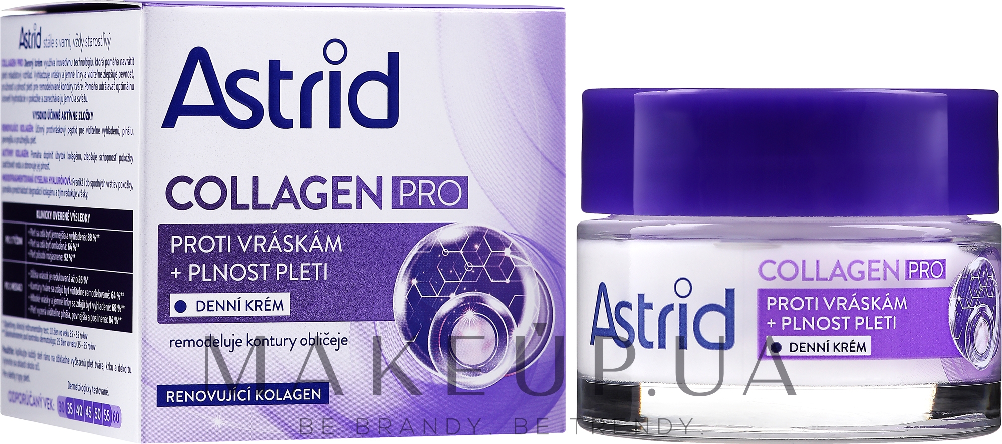 Крем для обличчя денний - Astrid Collagen Pro Day Cream — фото 50ml