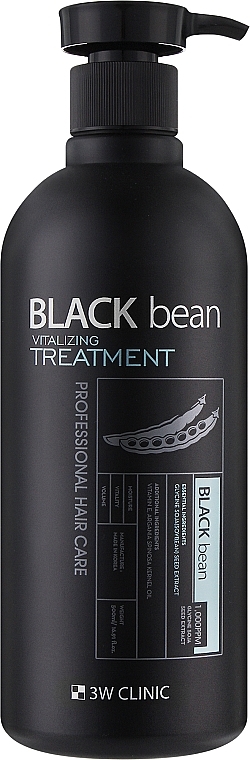 Відновлювальний бальзам для волосся - 3W Clinic Black Bean Vitalizang Treatment — фото N1