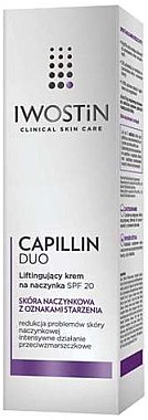 Дневной крем для лица с лифтинг-эффектом от покраснений - Iwostin Capillin Duo Day SPF20 — фото N2