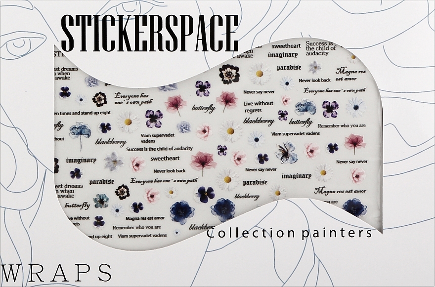 Дизайнерские наклейки для ногтей "Dream" - StickersSpace — фото N1