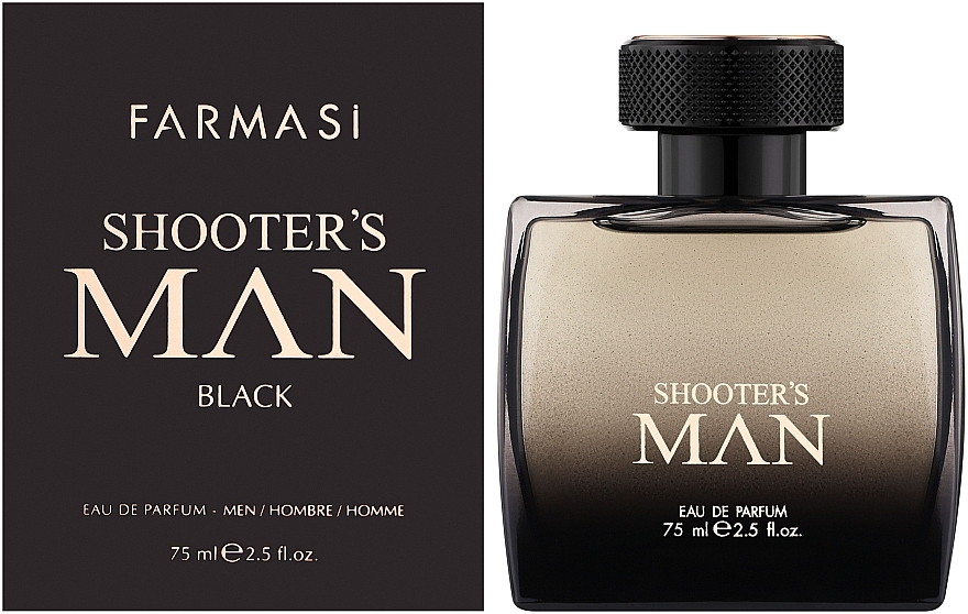 Farmasi Shooter's Man Black - Парфюмированная вода  — фото N2