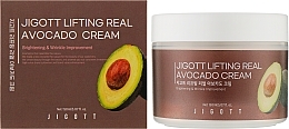 Підтягувальний крем для обличчя з авокадо - Jigott Lifting Real Avocado Cream — фото N2