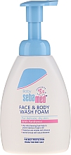 Детская пена для лица и тела - Sebamed Face & Body Wash Foam — фото N1